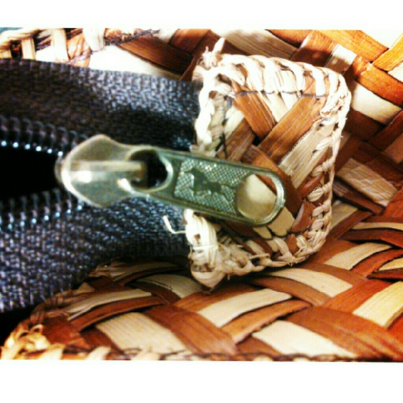 Vintage Boho Wicker Bag - Picture 3 of 4